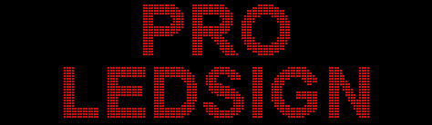 20 x 64 inch Ultra-bright Red Color Programmable LED Sign for Store Windows