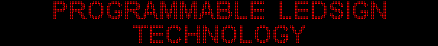 14 x 115 inch Ultra-bright Red Color Programmable LED Sign for Store Windows